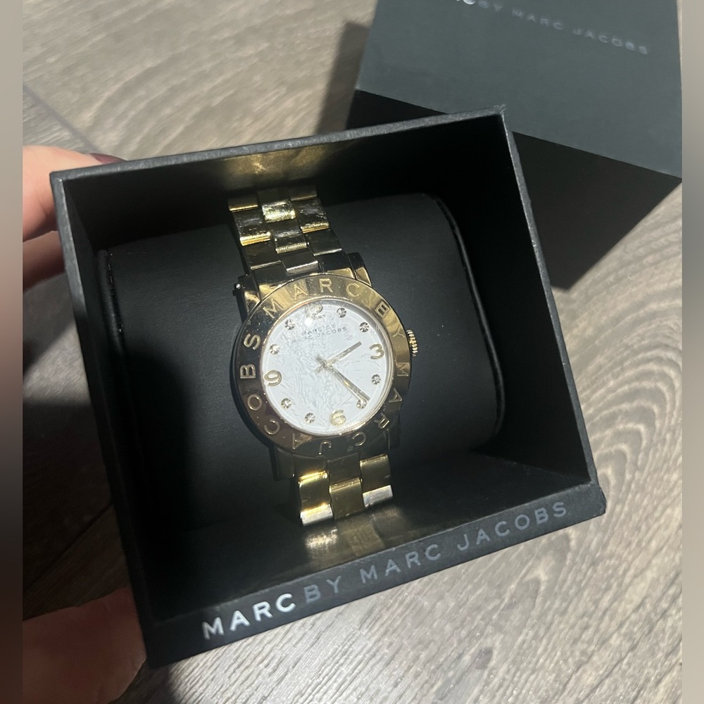 Marc Jacobs women’s gold watch